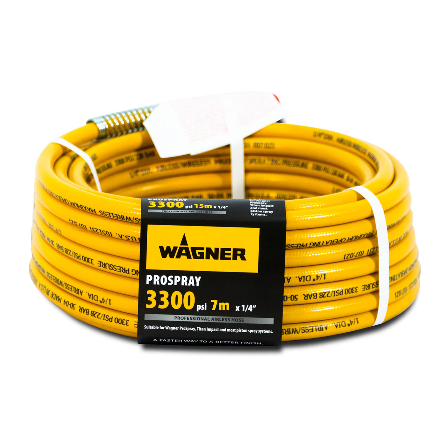 1/4" Rayon Braided Airless Hose 3300psi - WAGNER